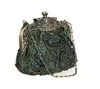 Evening Bags Special Offer Green Female Banquet Mini Handbag Clutch Wedding Bag Beaded Sequined Purse Makeup Mujer Bolso 2583 Y 230710