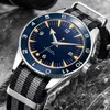 Orologi da polso NH35 Automatic Luxury Fashion Brand Military Men Watch Sapphire Crystal Luminous Sport Calendar 10Bar Orologio da polso meccanico