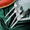 Stainless Steel Watermelon Cut Portable Fruit Fork Slicing Knife Household Kitchen Multifunctional Gadgets