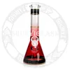 10 Zoll Shisha rote Becherbongs DAB Oil Rig Recycler Raucherzubehör für Tabakbong Wasserpfeife 14,4 mm Gelenkgröße