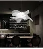 Lampy wiszące Nordic designerski żyrandol prosty nowoczesny Bar Cafe Deco Maison Festaurant dekoracja salonu Quarto Lustre