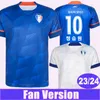 23 24 Korea League Suwon fotbollströjor för män Home Bule Away Vit fotbollströja kortärmade uniformer