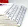 Andere Bureau Accessoires 100pcs50pcs Metalen YO Dubbele Spoel Kalender Binding Notebook Lente Boek Ring Draad O A4 Bindmiddelen 230707