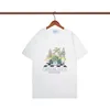 أزياء رجال T Shirt Casablancas Womens tshirts رسائل صدرية عرضية طباعة الأكمام القصيرة الصيفية القمصان القمصان