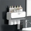 Tandborsthållare Hemtillbehör badrumstillbehör för dusch och tjänster Kit Badrumstillbehör Tandkrämsdispenser Tandborsthållare Wc 230710