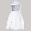 Autres fournitures de jardin Veste d'apiculture protectrice Veil Smock Equipment BeeKeeping Hat Sleeve Suit 230707