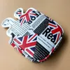 Andere golfproducten 1 st UK Flag Golf Square Mallet Putter Head Cover voor Center Shafts Putters met magnetische sluiting 230707