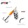 Esche Esche FTK Spinner Bait 4g / 5g / 7g / 10g / 14g Cucchiaio duro Esche per basso Esche da pesca in metallo con ancorette Attrezzatura da pesca per pesca al luccio HKD230710