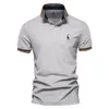 Men's Polos Summer Polo T shirt For Men Embroidery Casual Short Sleeve Golf Polo Shirts Homme White Ropa Hombre High Quality Clothes Men 230710