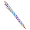 1 penna dallo stile completamente diverso, carina e interessante, può essere utilizzata per tutti i tipi di feste felici, vacanze, vita quotidiana