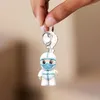 Kancalar Beyaz Melek Keychain İnsanları Hayata Getirin Işık Noel Mevcut Hediyelik Eşya Kolye Karikatür Mini Hemşireler Günü Doktorlar Hediye