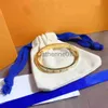 Bangle Nieuwe Stijl Armbanden Vrouwen Bangle Luxe Designer Sieraden 18K Verguld Roestvrij staal Bruiloft Liefhebbers Gift Armbanden Accessoires Groothandel S284 J230710