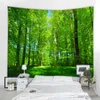 Tapestries Tapestry Art Wall Decor Beautiful Sunshine Forest Tapestry Nature Landscape Woods Wall Hanging R230710