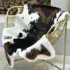 Carpets Cow Printed Carpet Soft Faux Skin Fur Area Rugs Living Room Bedroom Home Decor Imitation Leather Animal Tiger Floor Mat