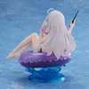Actiespeelfiguren 13CM Anime Wandering Witch Figuur Sexy Badpak Meisje Zittend Model Zwemmen Ring Boxed Kinderspeelgoed Cadeau