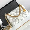 Diamond Lattice Small Flap Bag Designer Crossbody Bag 10A Lamsleren schoudertas met doos C109