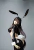 Action Toy Figures 43CM Anime Figure Hanami Mi Sexy Amovible En Cuir Dress Up Fille Action Figure Adulte Collection Modèle Poupée Jouets R230710