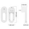 Luzes noturnas UE/EUA Tomada de luz de parede com sensor 1/2 peças Lâmpada branca quente de economia de energia para quarto de crianças quarto