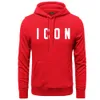 Icône Hoodie Designer Sweater Man Luxury Casual Cotton Centon Taille S-3XL Lettre imprimé 0sze