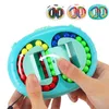 Novos feijões mágicos rotativos para crianças Brinquedos de ponta dos dedos Crianças giram contas Quebra-cabeças Jogo Aprendizagem Educacional Adultos Brinquedo para aliviar o estresse