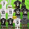 2023 24 Vlahovic Home Zebra Soccer Jerseys Milik Pogba Away Kit 23 2024 Chiesa Milik Kean Top koszulki piłkarskie locatelli bonoh t weah Di Maria Men Sets