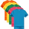 Ternos masculinos B1769 Line Color Solid T Shirts Arrival Style Summer Short Sleeve Men T-shirts