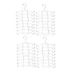 Hangers 4 Pack Space Saving Closet Organizer For Tank Top Cami Bra Pajamas Strappy Dress Bathing Suit