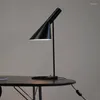 Bordslampor Modern Lampa Vit Svart Klassisk Studie Kontorsdekoration Belysningsarmaturer EU/US/AU/UK Plugg