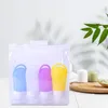 Storage Bottles Silicone Travel Bottle Portable Refillable For Body Wash Soap Home Use