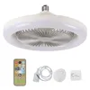 Other Home Garden 2-in-1 Ventilatore Lampada E27 Luce LED 30W Ventilatore da Soffitto Luce Dimmerabile Timer Ventilatore 2400lumen per Casa Ufficio Camera da Letto Cucina 230707