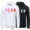 Icône Hoodie Designer Sweater Man Luxury Casual Cotton Centon Taille S-3XL Lettre imprimé 0sze