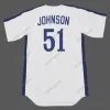 Montreal Vintage Baseball Jersey 51 Randy Johnson 1988 53 Charlie Lea 1983 57 Gary Carter 1974 John Wetteland 1994 30 Cliff Floyd Dave