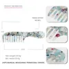 Hair Clips Tortoise Hairpin Comb For Women Girl Accessory - Marble Color Ornament Jewelry Holders Party