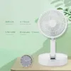 Elektrikli fanlar ev taşınabilir usb hava soğutucu fanı geri çekilebilir katlanır fan 4 vites ayarlanabilir düşük gürültülü hava soğutma fanı soğutma zemin ayakta fan
