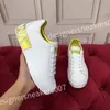 2023 Hot Luxurys znane marki Runner trampki ze skóry cielęcej buty dla mężczyzn Walking projekt gumowa podeszwa Outdoor Sports trenerzy 35-45 hc210804