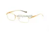 Lunettes de soleil Carti Lunettes Lunettes de soleil Designer Hommes Femmes Tendance Or Argent Léopard Cadres Panthère Parasol Lunettes Composite Métal Sans Monture Optique Rectangle Fils