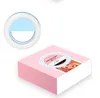 Produttore di ricarica USB LED Flash Beauty Fill Selfie Lampad Selfie Ring Light ricaricabile per tutti i tipi di smartphone 4