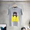 T-shirt masculina de design de marca personalizada premium de verão carta de design feminino manga curta moda clássico traje de casal asiático tamanho s-5XL