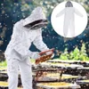 Autres fournitures pour animaux de compagnie Costume d'apiculteur professionnel Abeille gardant tout le corps Manteau d'apiculture à capuche Apiculteurs débutants Veil Hood 230707