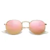 Top luxo óculos de sol lente designer bandas mulheres óculos de proteção sênior desgaste para ray bans mulheres óculos quadro vintage metal óculos de sol com caixa