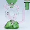 Cachimbo de água reciclador de cachimbo de vidro de 11 polegadas e 14 mm para cachimbo de água com tigela de lagarto