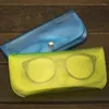 保存袋ゼリーメガネケース防水スクエアバックルハードフレーム眼鏡女性男性読書ボックス多色眼鏡ケース