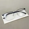 16% OFF Sunglasses High Quality Yang Yang's Same Family Eyeglass Male New Fashion Blue Myopia Glasses Female Titanium Large Frame Light Luxury