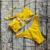 Women's Swimwear Swimwear Solid Bikini Brazillian Swimsuit Women Bikini Set Sexy Off Shoulder Swimwear Female Swimming Biquini Maillot De Bain Femme Z230711