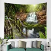 Tapestries Beautiful Scenery Woods Scenery Tapestry Art Blanket Curtains Hanging at Home Bedroom Living Room Decoration