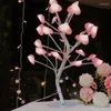 Masa lambaları luminarias 24 led aşk kalp masası üst bonsai ağacı gece lambası Tatil Yatak odası parti düğün Sevgililer Günü