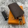 أزياء مفاتيح Buckle Bag Bagchains Handmade Leather Men Women Key Chain Acges Exceditory