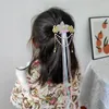 Haarschmuck Clip Harz Blume Quaste Frauen Kinder Antiken Stil Haarnadelband