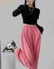 Kozoca Fashion Female Wideleg High Waist Sweatpants Women Drawstring Loose Casual Sport Pants Trousers Joggers Streetwear Women L230621