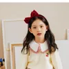 Accessoires de cheveux Couche Bow Korean non glissée Princesse Hoop Band Velvet Band Enfants Sweet Decoration